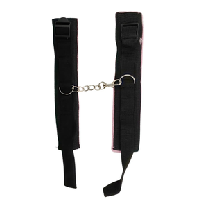 Kit BDSM 8 pezzi Rosa e Nero