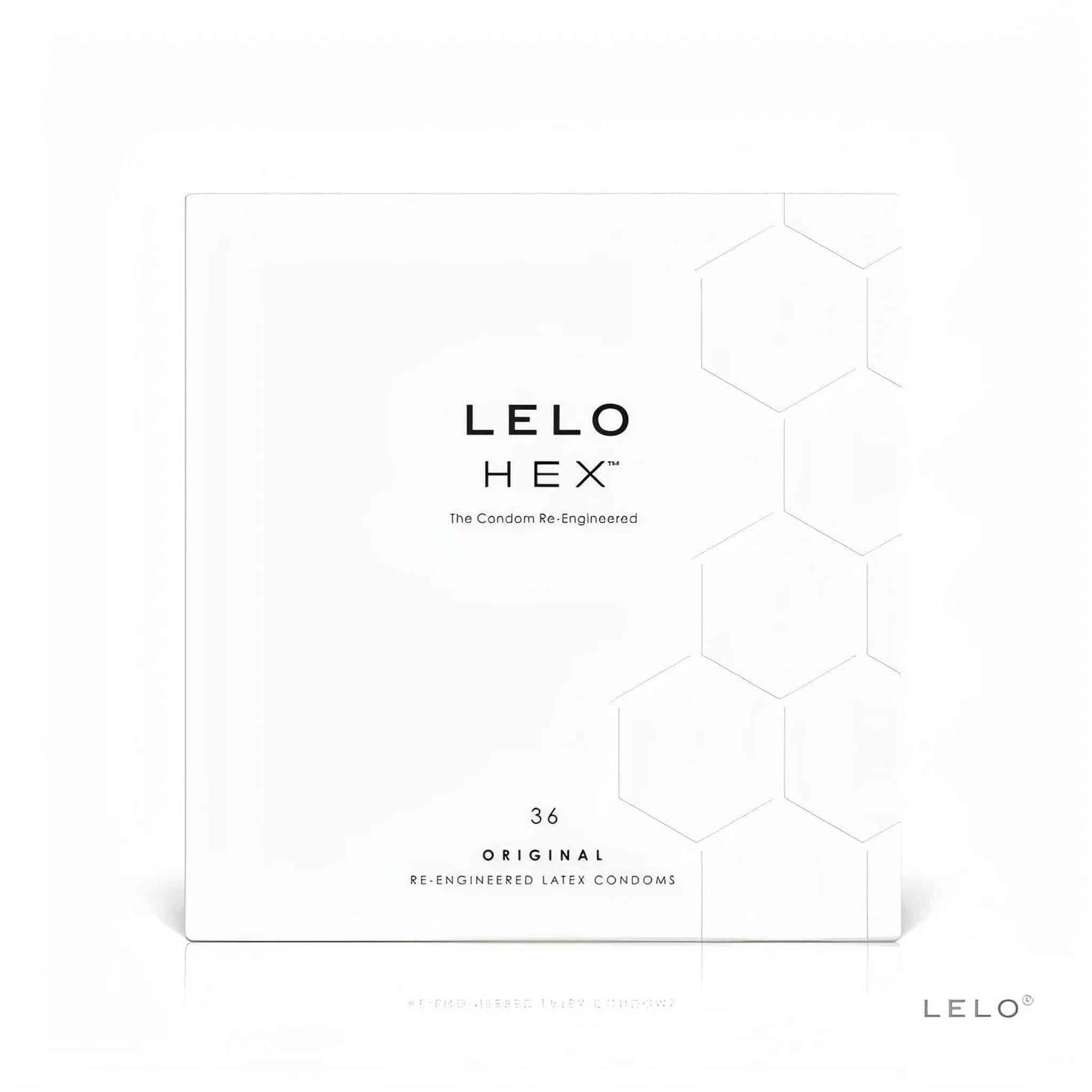 LELO Hex Natural - Confezione da 36 profilattici