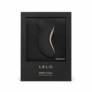 LELO Sona Sonic Clitoral Massager with Cruise Control - Black