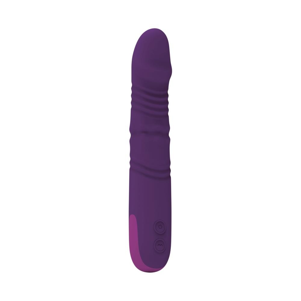 Lancelot Vibratore a Spinta Semi Realistico