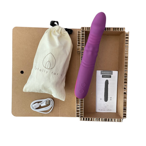 Lancelot Vibratore a Spinta Semi Realistico