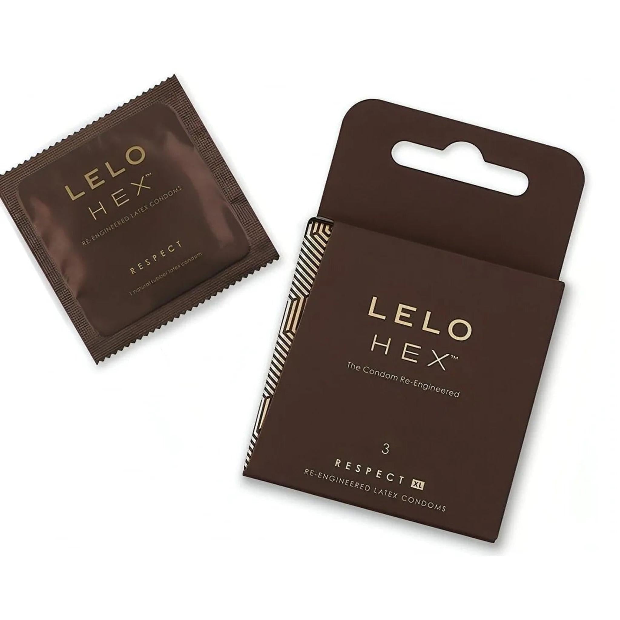 Lelo Hex Respect XL – Confezione da 3 profilattici