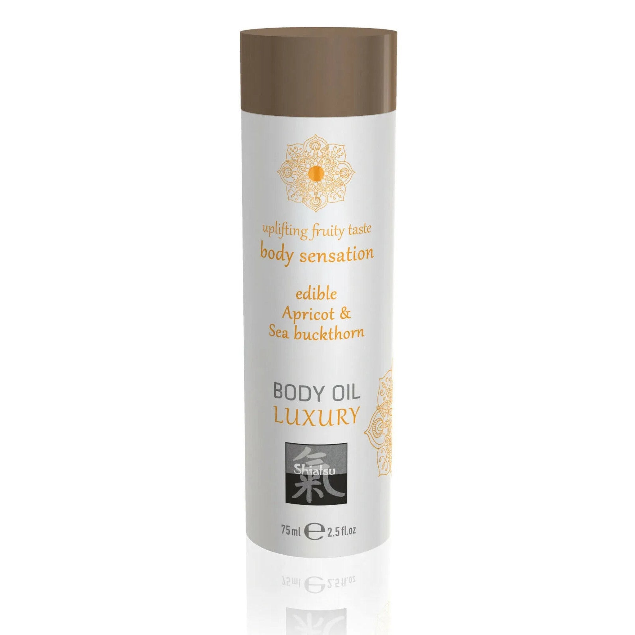 Luxury body oil edible - Apricot & Sea Buckthorn 75ml