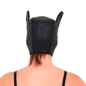 Neoprene Puppy Dog Hood – Maschera BDSM in Neoprene per Puppy Play
