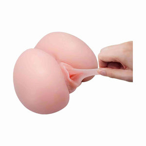 Mega Masturbatore vibrante Ano e Vagina Super Realistico - Incluso un Paddle