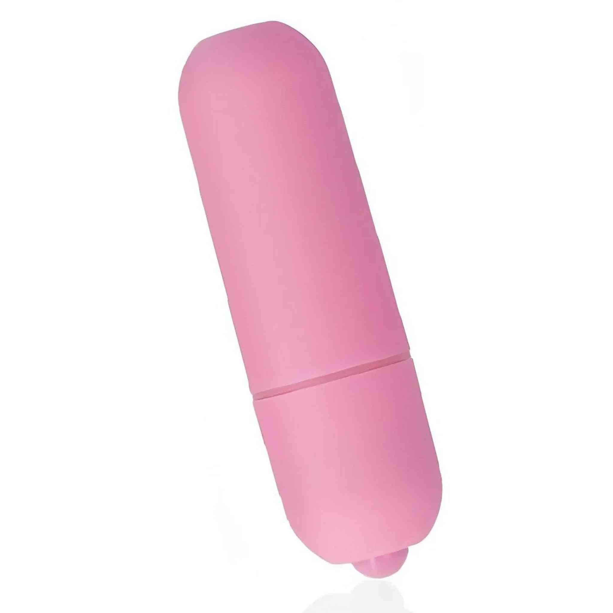 Mini Bullet Vibe - Stimolatore Clitorideo con 10 diverse modalità di vibrazione - Silicone, Rosa