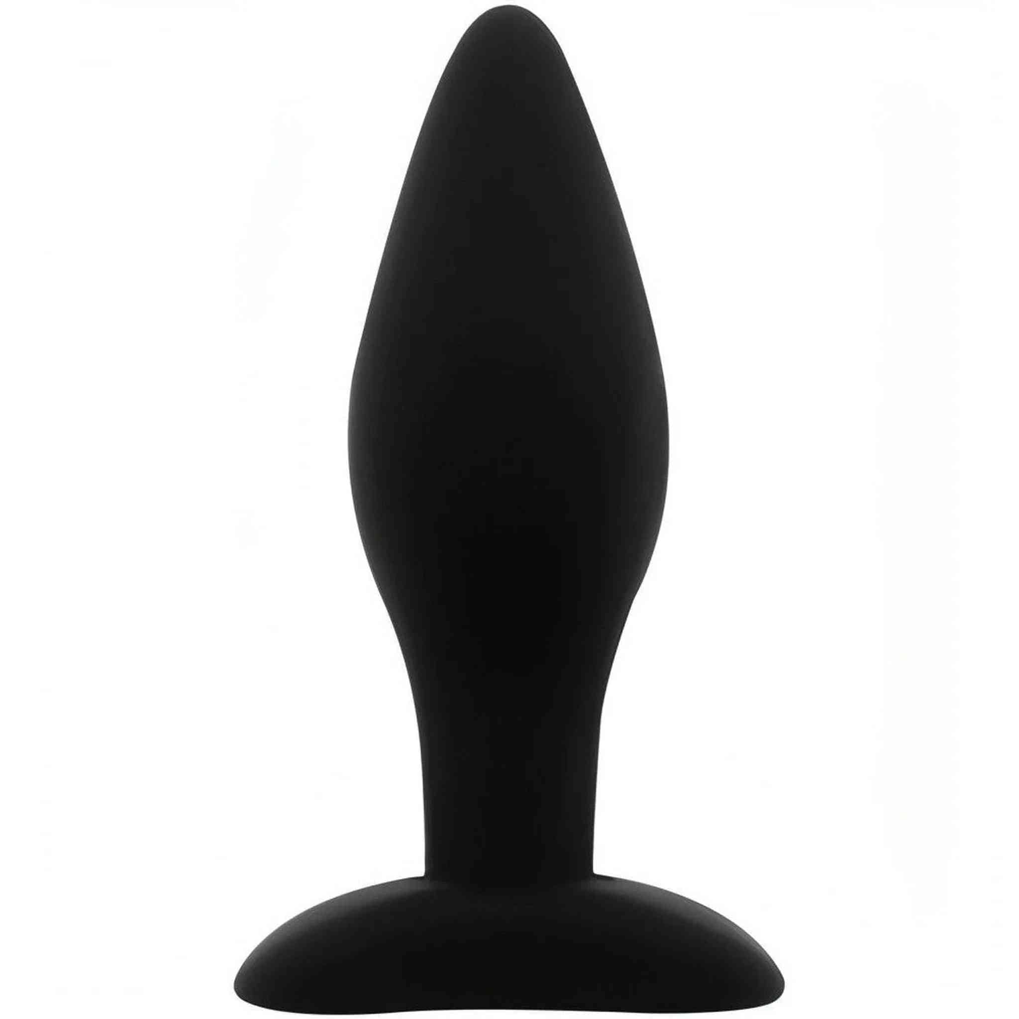 Mini Plug Anale Nero - 100% Silicone