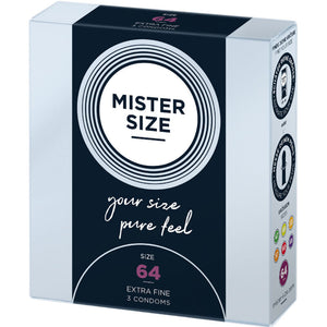 Mister Size Profilattici Extra Fini da 64 mm