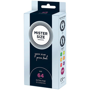 Mister Size Profilattici Extra Fini da 64 mm