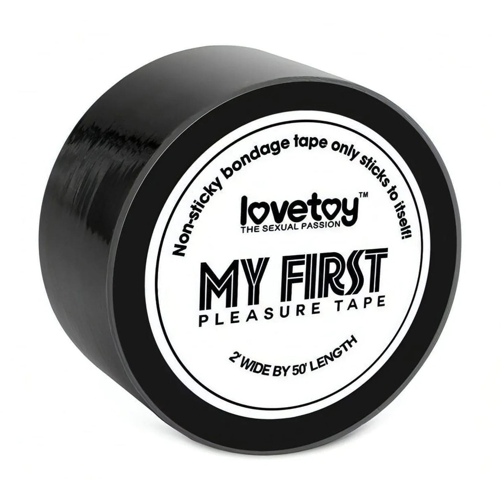 Nastro Bondage Non Appiccicoso - Nero, 15 metri