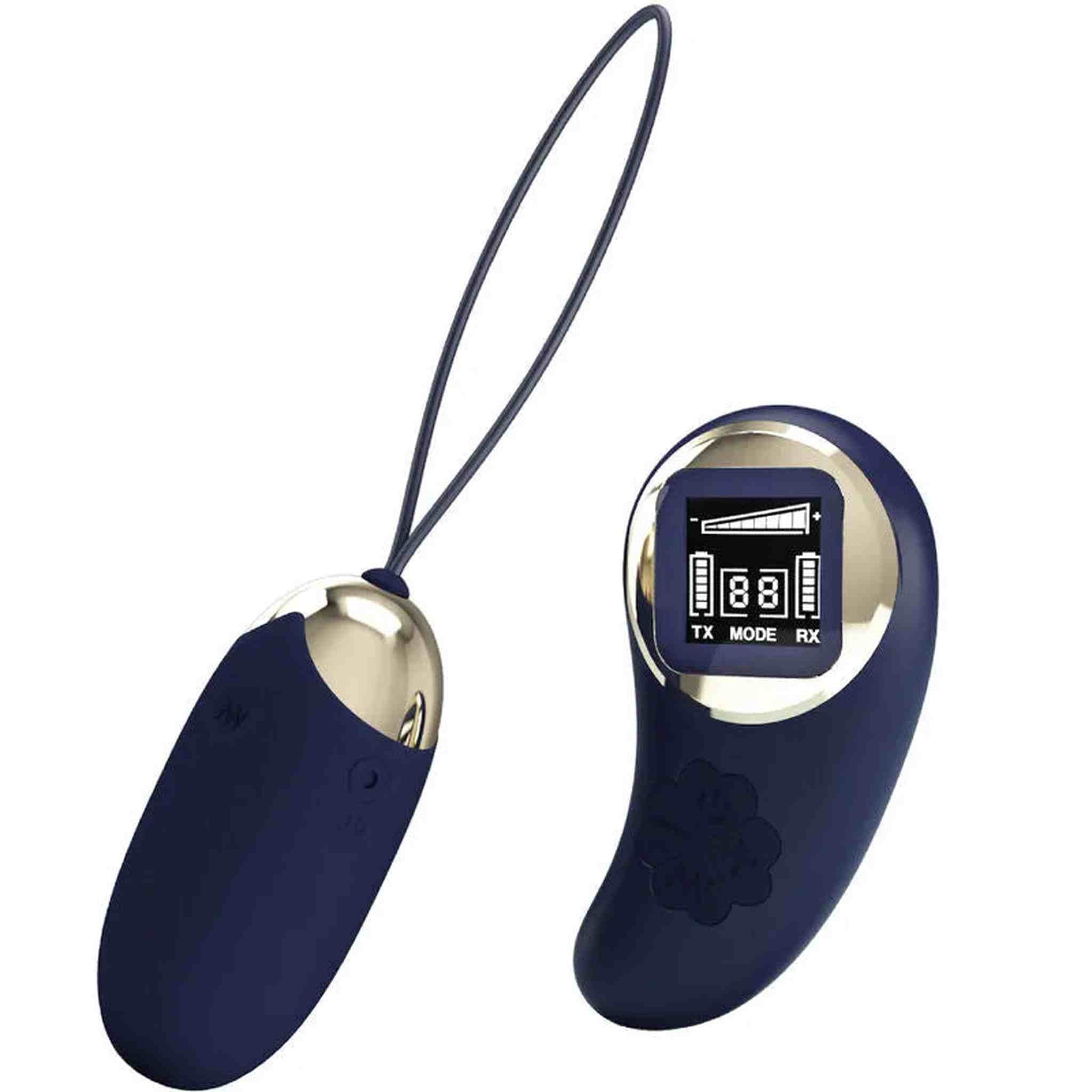 Ovetto Vibrante Wireless con Comando a Distanza e Schermo LCD per tenere sotto controllo vibrazione e stato batteria