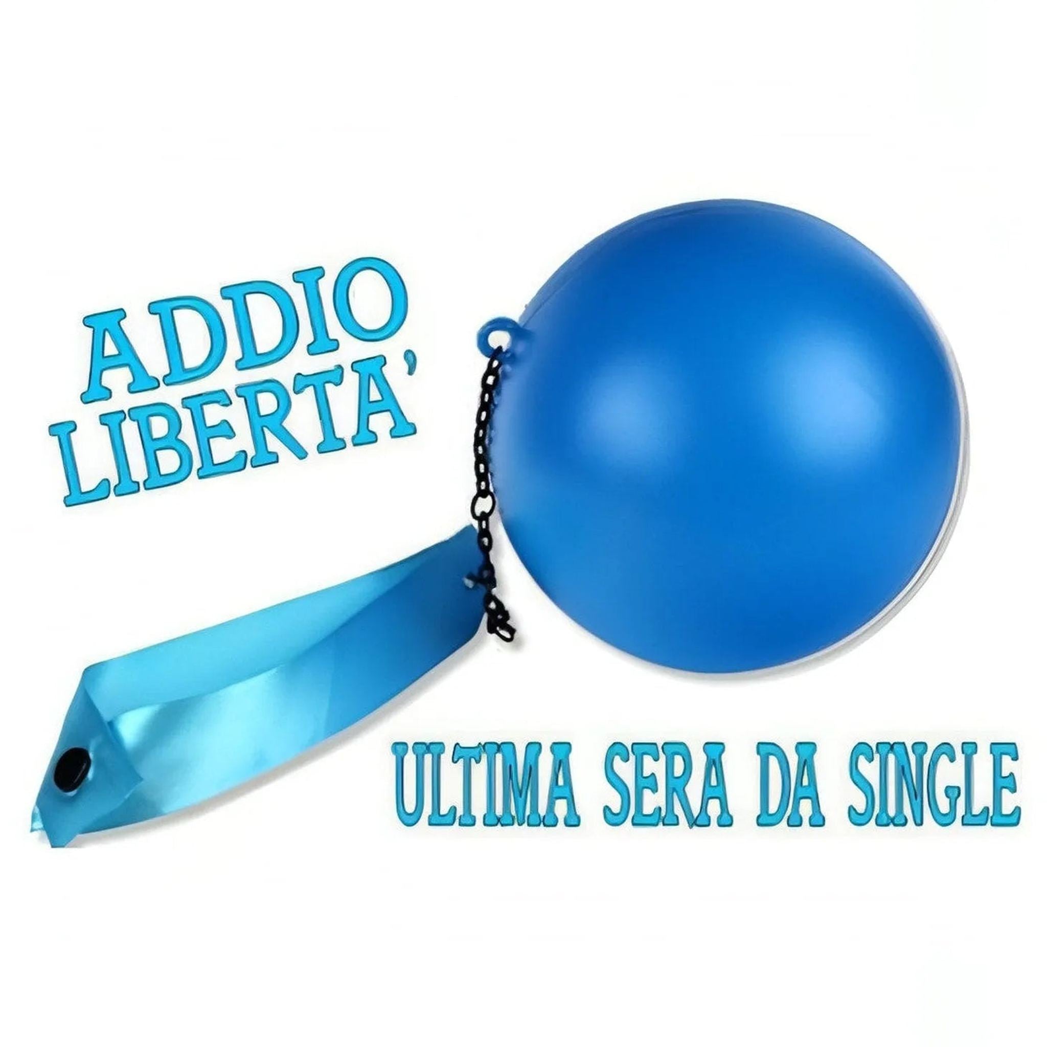 Palla Al Piede per Lo Sposo ″Addio Liberta″