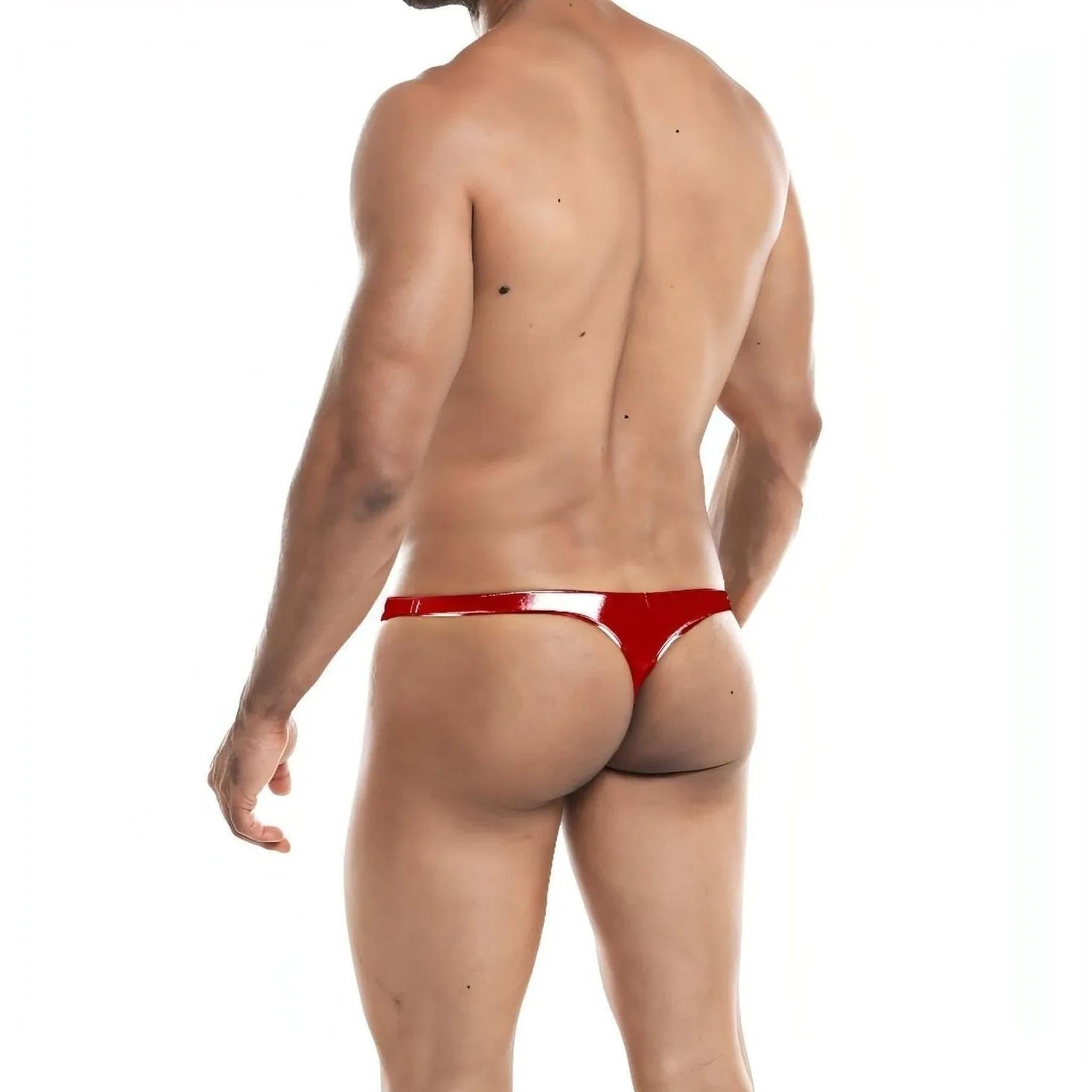 Perizoma Push Up Rosso Lucido