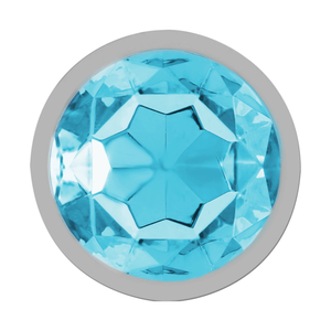 Plug Anale con Diamante Azzurro