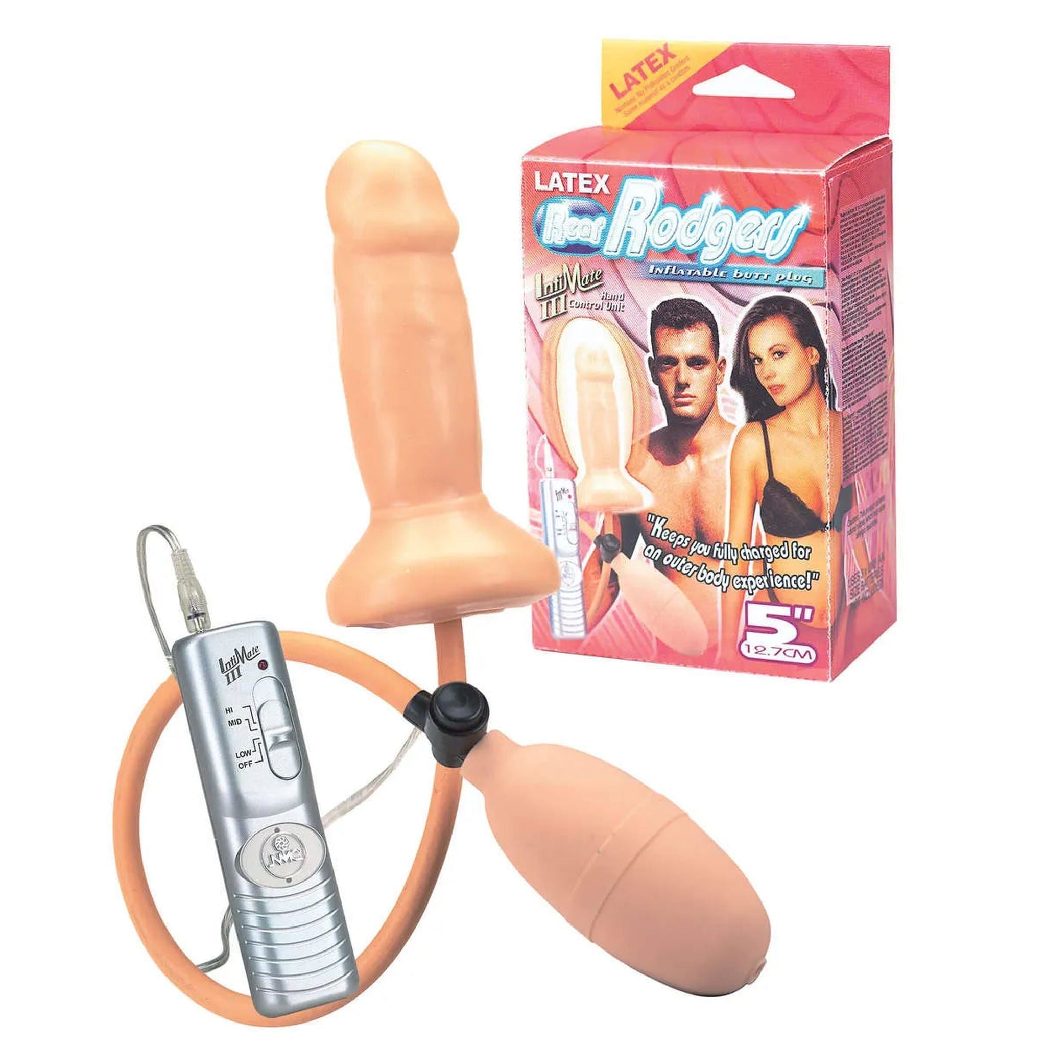 Plug anale fallico vibrante