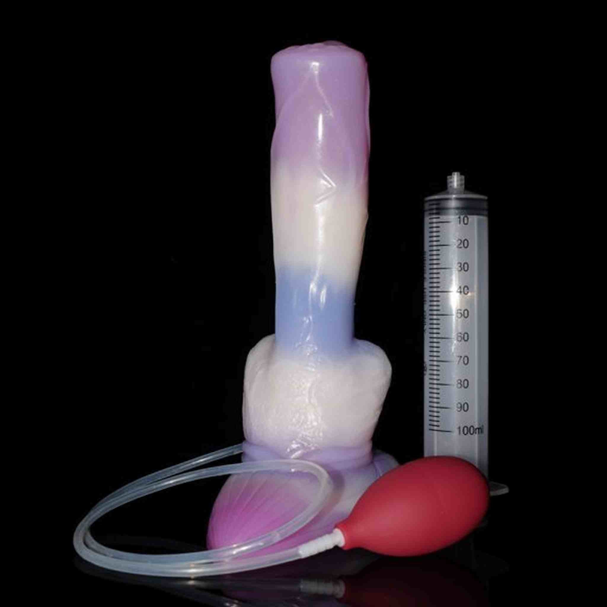 Police Dog GreatDane Squirting Dildo