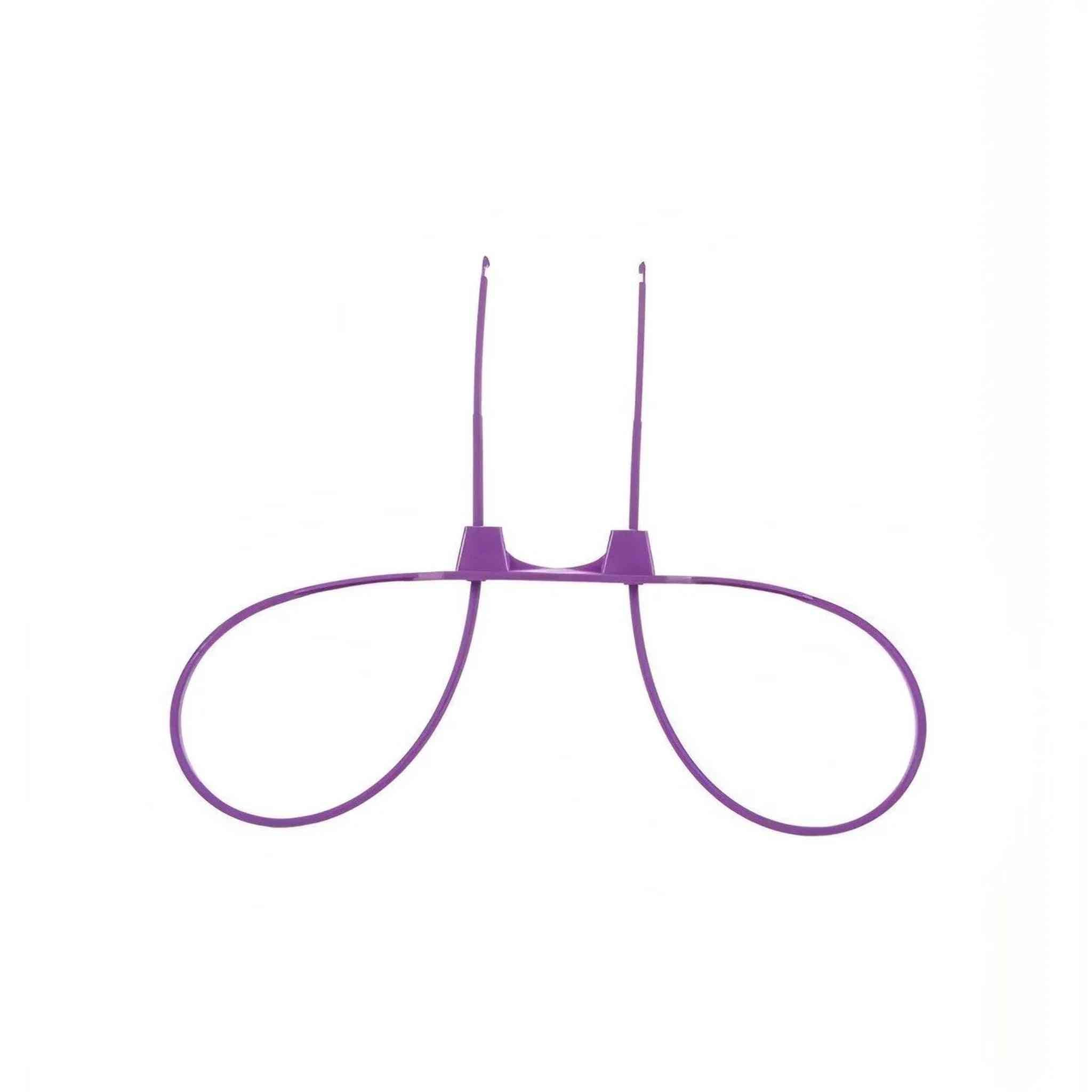 Polsini viola a fascetta