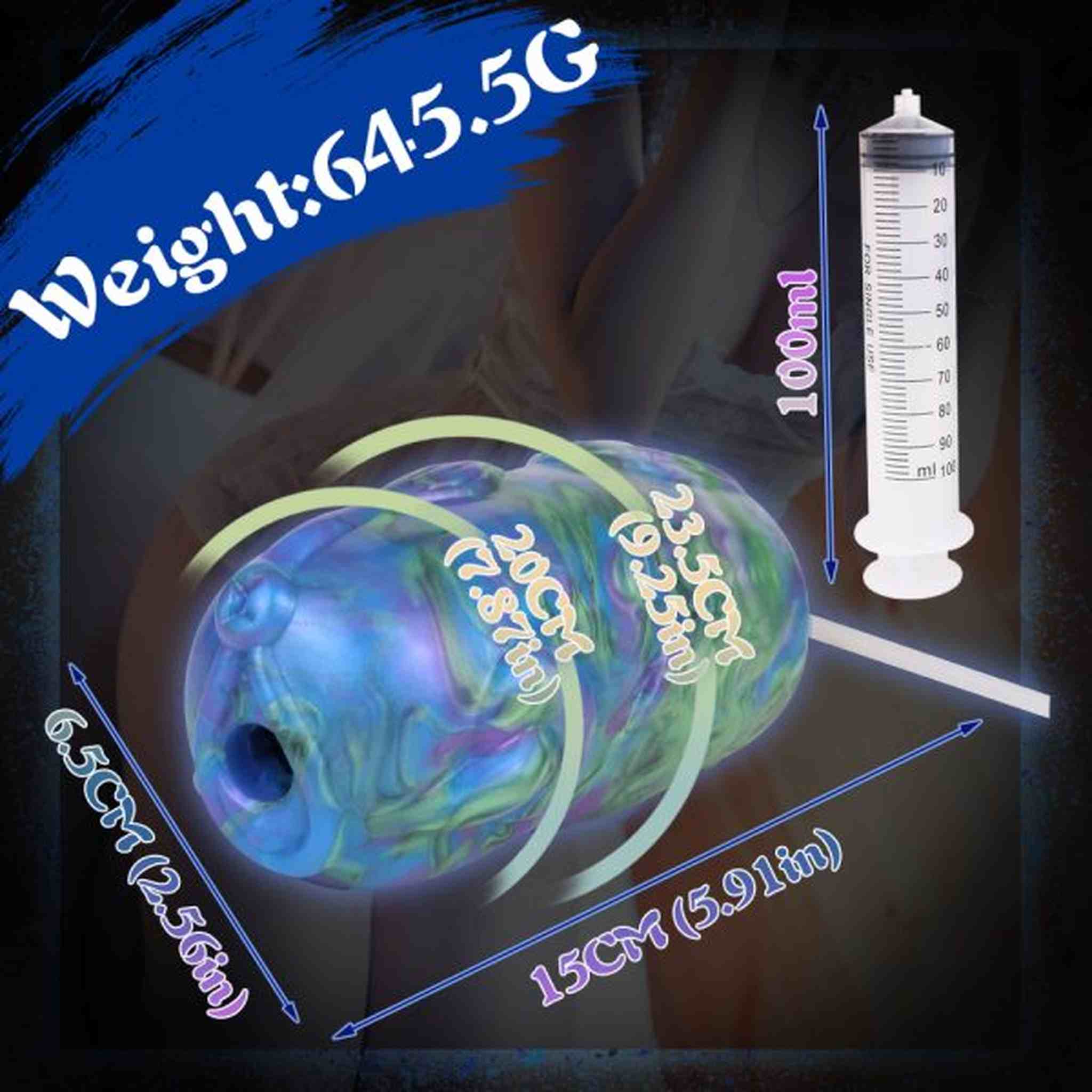 Porcupine Fantasy Squirting Dildo