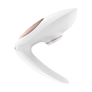 Pro 4 Couples Air Pulse Stimulator + Vibration - White