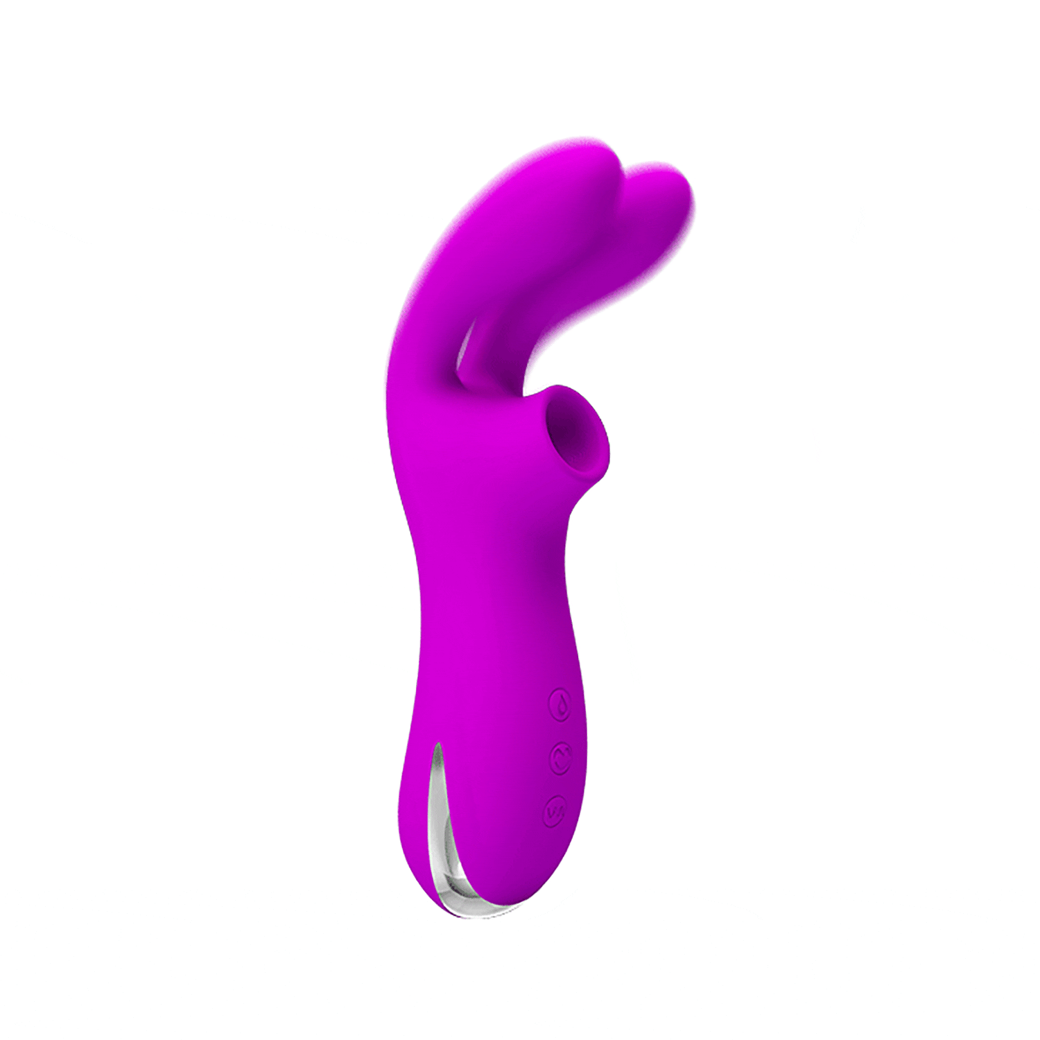 Ralap 2 in 1 Coniglietto Vibrante e succhiaclitoride per un orgasmo mai così intenso - Ricaricabile, Silicone, 7 diversi progra