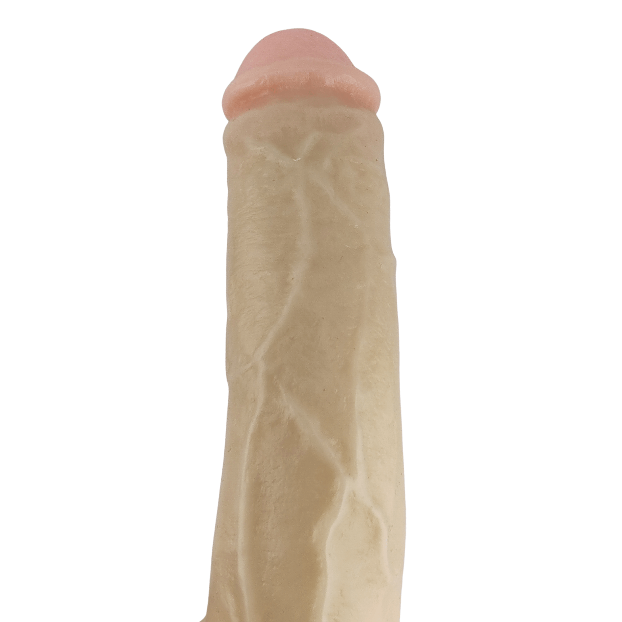 Realistic Cock 7.5″ White - Vac-U-Lock