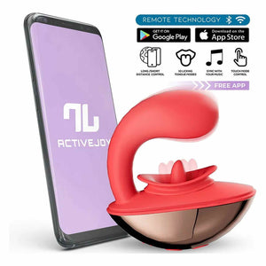 Rondy Vibratore G Spot con Lingua per la Stimolazione Clitoridea