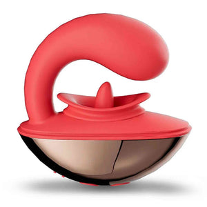 Rondy Vibratore G Spot con Lingua per la Stimolazione Clitoridea