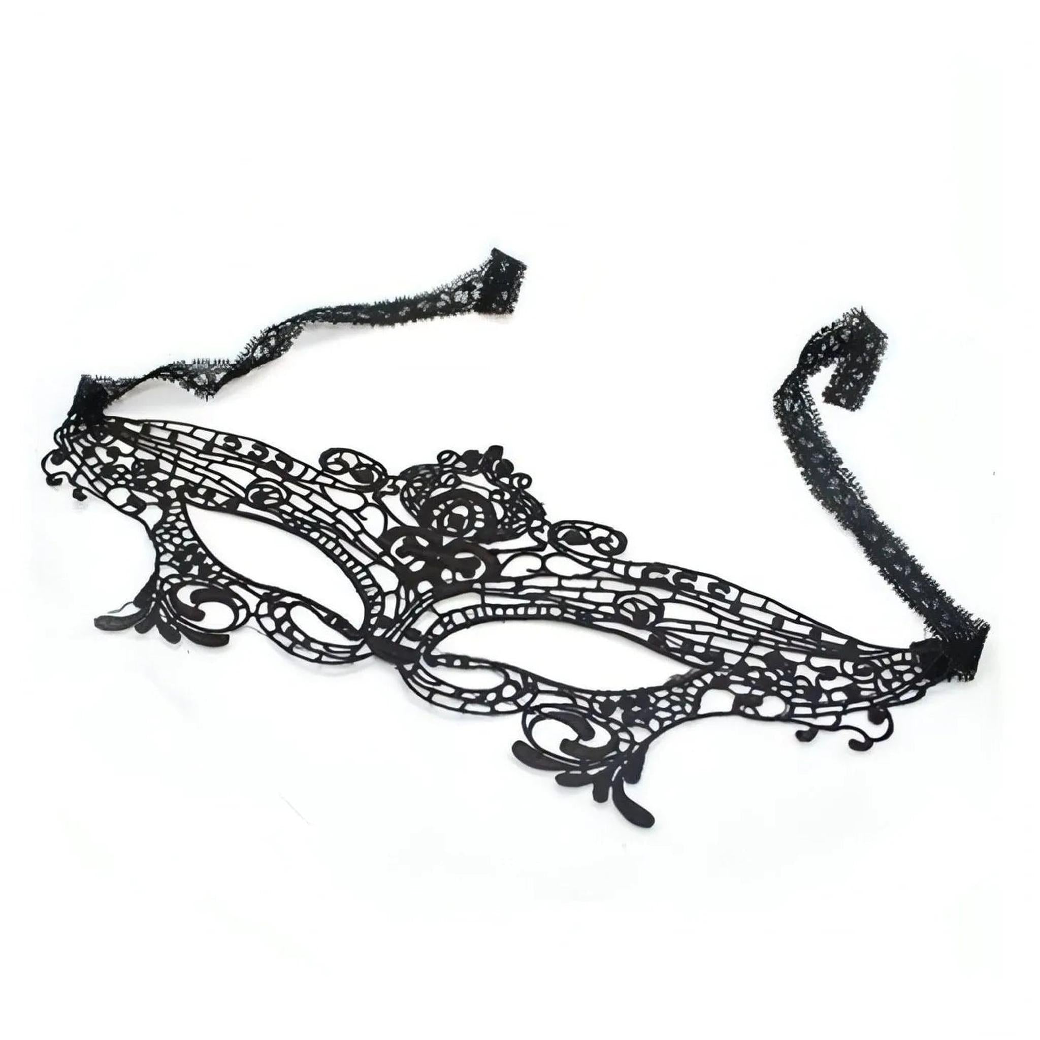 Royal Mask in pizzo Nero