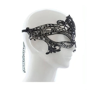 Royal Mask in pizzo Nero