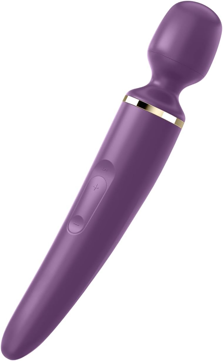 Satisfyer Wand-er Black con 50 Combinazioni di Vibrazione Diverse