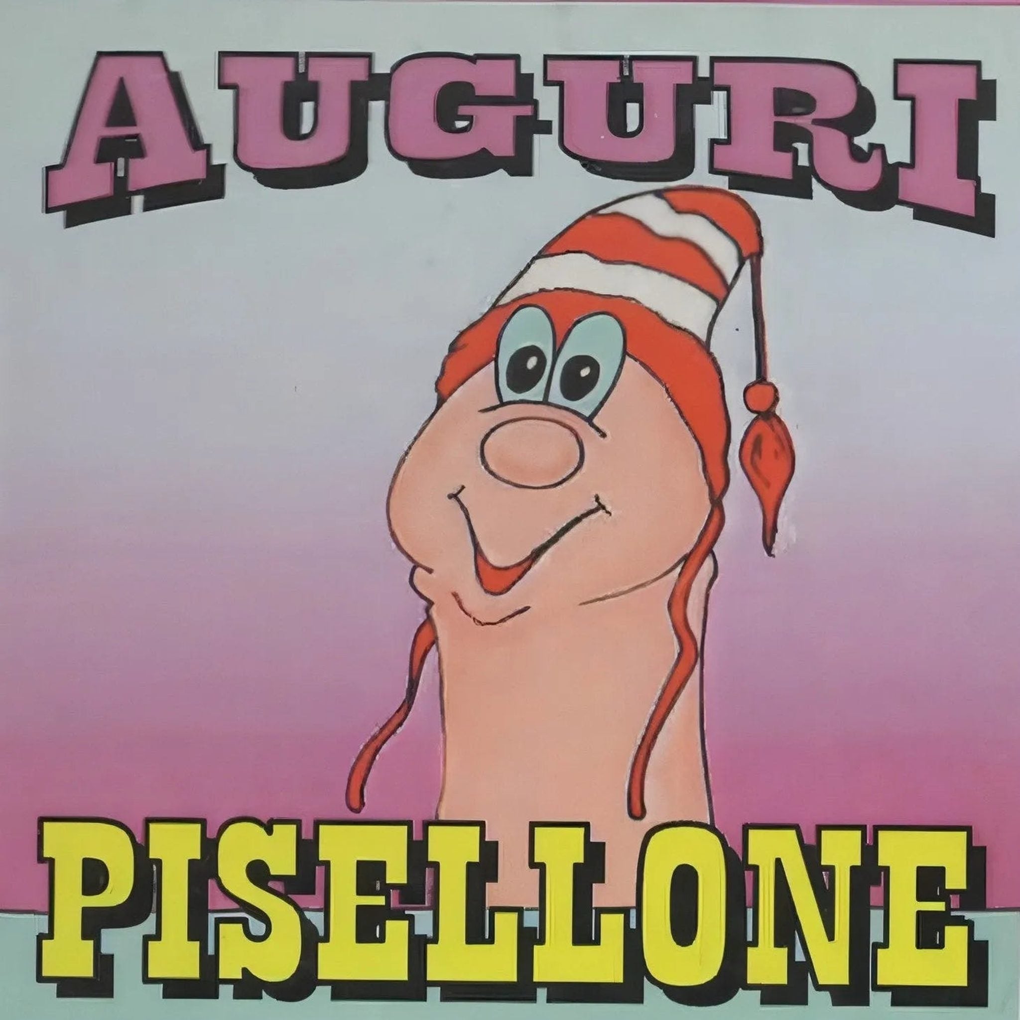 Scaldapisello ″Auguri Pisellone″