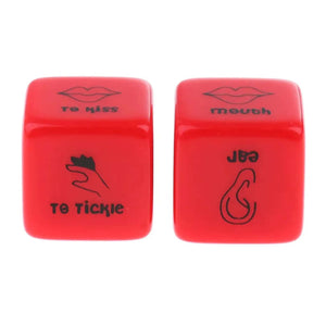 Set 2 Love Dice Rossi