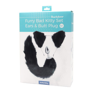 Set Gattina Sexy Coda Anale e Frontino Orecchie