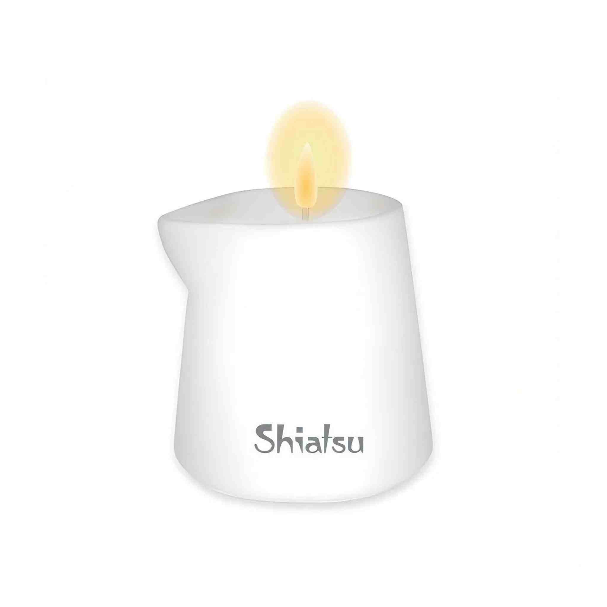 Shiatsu Candela da massaggio profumata aroma Lampone e Vaniglia