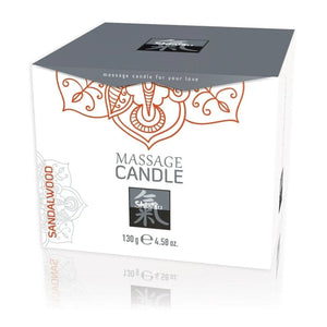 Shiatsu Candela da massaggio profumata aroma Legno di Sandalo
