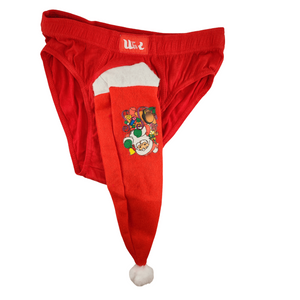 Slip Maschile Natalizio con Cappello Proboscide