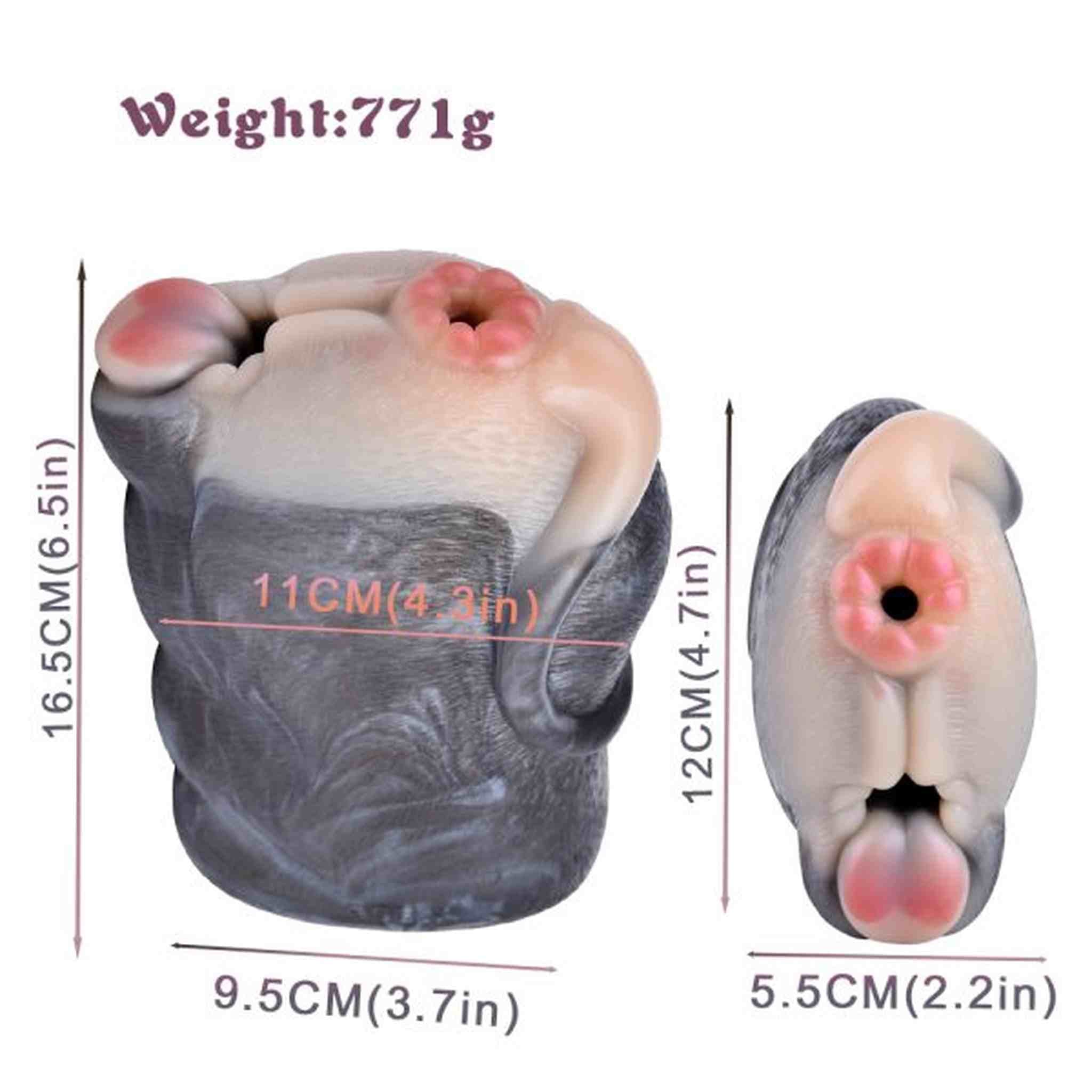 Soft masturbation cup for men