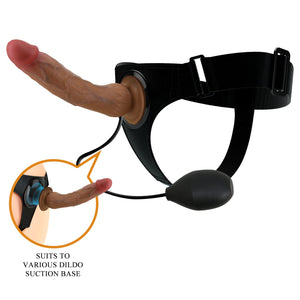 Squirting Dildo Con Strapon Harness
