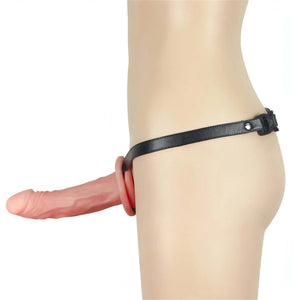 Strap-On Hollow 6.5″ - Rosa Carne