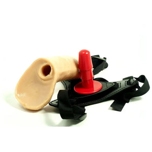 Strap-on con fallo realistico 6″ - Rosa Carne