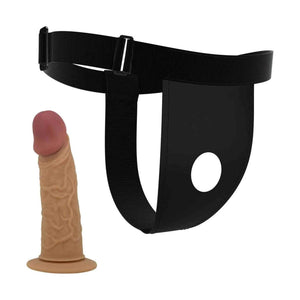 Strapon Hollow Super Realistico 17.5 cm x Ø 4.8 cm