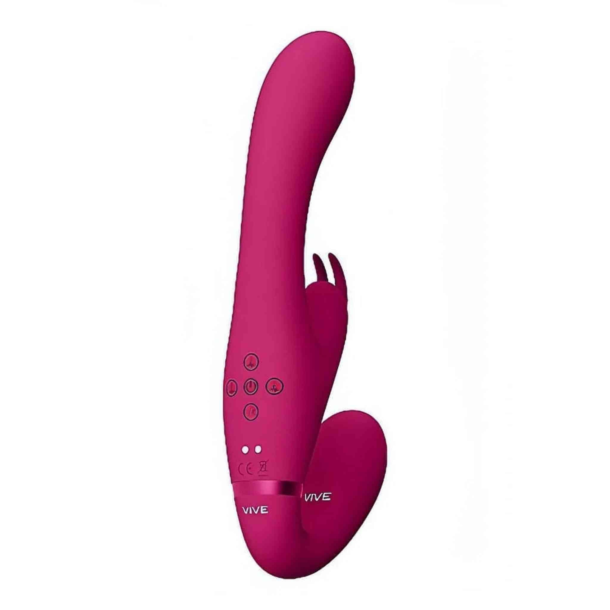 Suki Rabbit Strapon Strapless con 3 diversi motori
