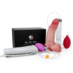 Super Realistic Inflatable Dildo, Squirting Sex Toy For Women