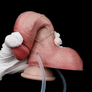 Super Realistic Inflatable Dildo, Squirting Sex Toy For Women