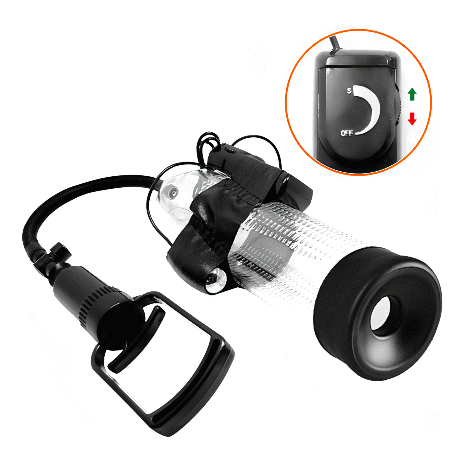 Sviluppatore pene con guaina realista vagina in Cyberskin - Vibrazione multispeed regolabile con telecomando