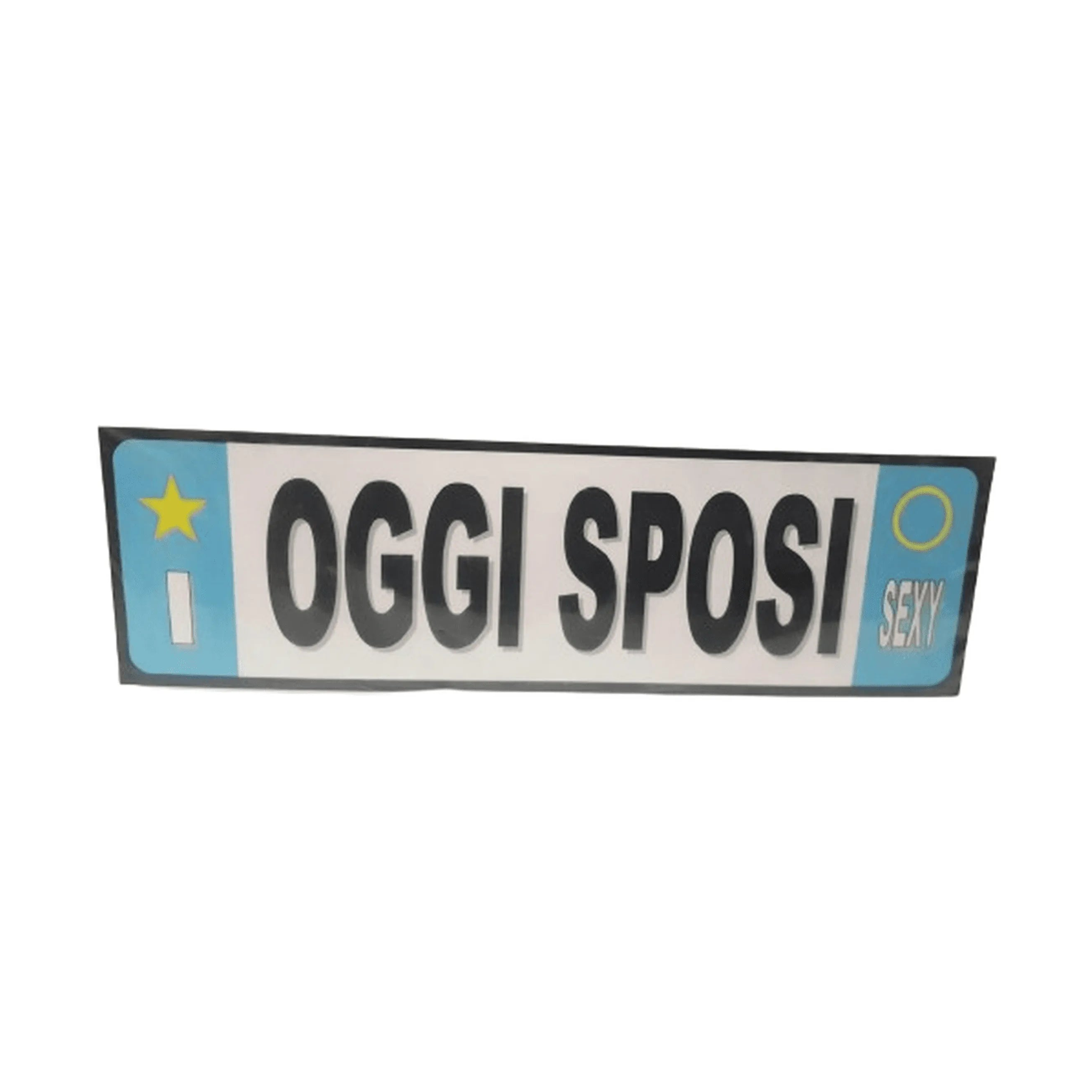 Targa ″Oggi Sposi″