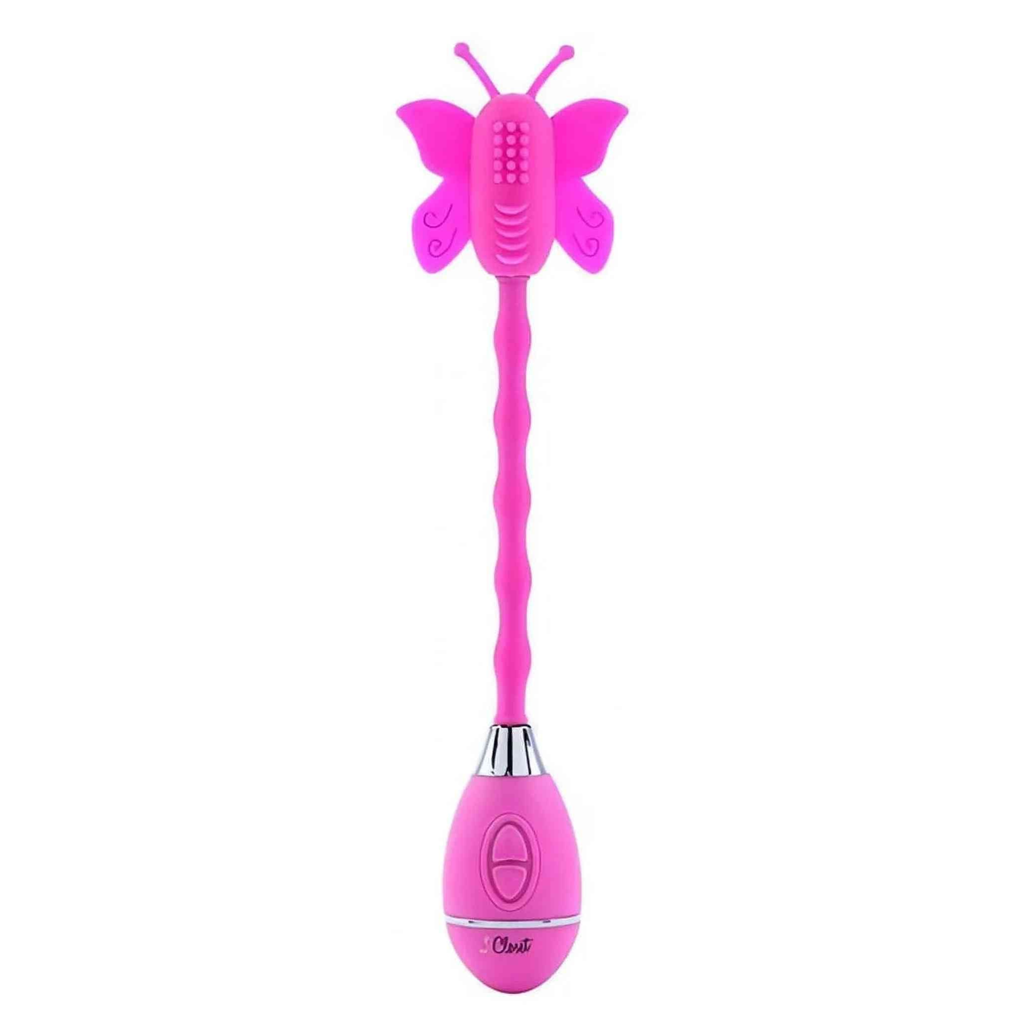 The Celine Bendable Butterfly Wand - Rosa