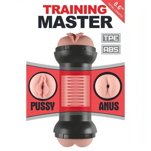 Training Master Double Side Stroker - Fleshlight Ano e Vagina