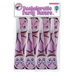 Trombette da festa con piselli – Bachelorette Party Favors 8pz