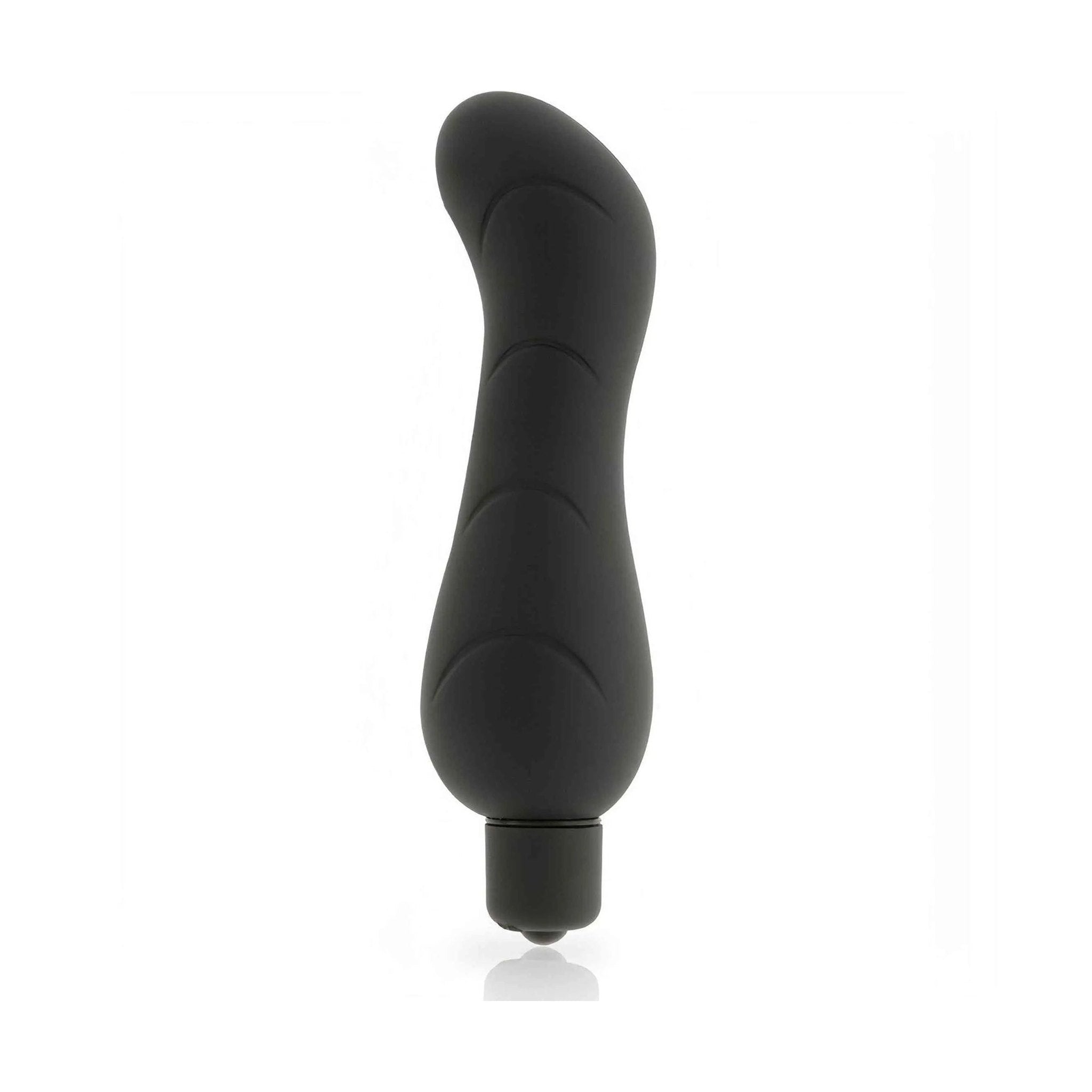 Vibratore Design per Stimolazione del Punto G - Silicone, 7 modalità di vibrazione diverse, Nero
